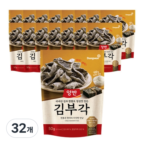 동원F&B 양반 김부각 50g (32개)_이미지