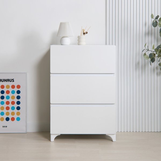 데코라인  셀로스 3단 서랍장 600