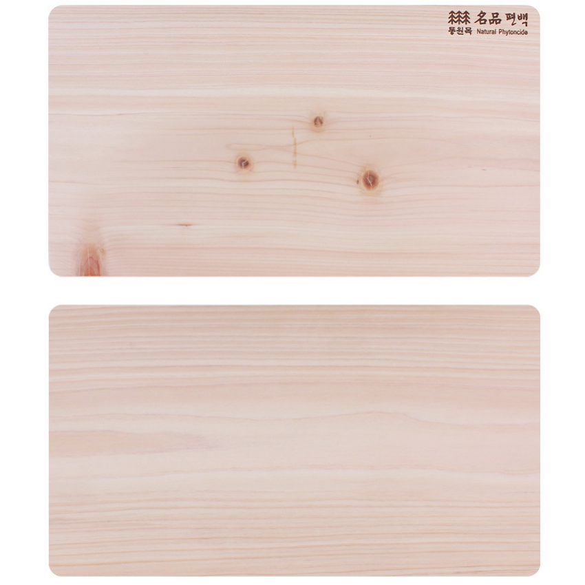 편백세상 편백나무 통원목 도마 (30x17cm)