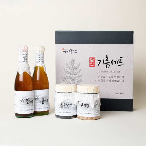  우리농산 참기름 들기름 종합 선물세트 [1개]
