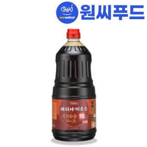 이엔푸드 원씨푸드 이엔 데리야끼소스 1.8L 닭꼬치 장어구이 볶음밥 데리야키소스_이미지