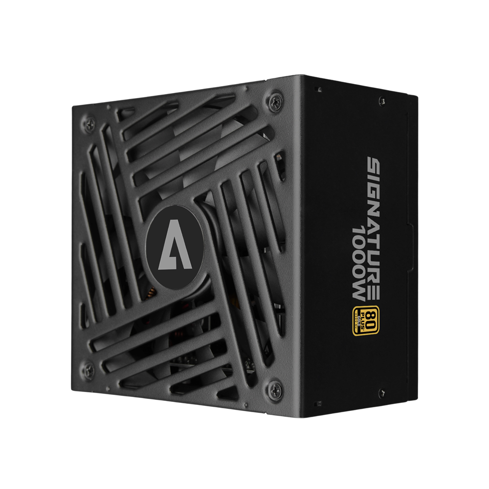 AONE 시그니처 1000W 80PLUS골드 풀모듈러 ATX3.1 블랙_이미지
