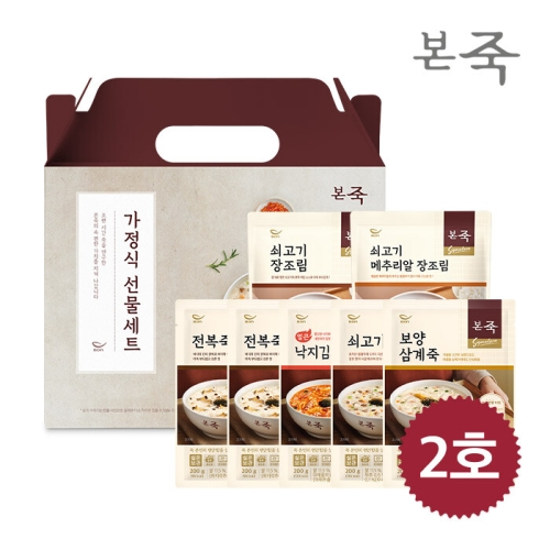 본죽 본죽 가정식 선물세트 2호 (1개)