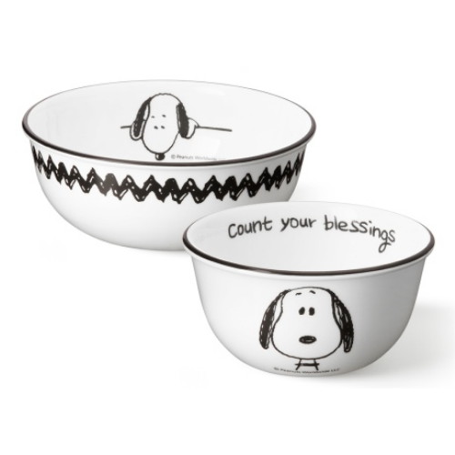 스누피앤찰리에디션 공기대접세트