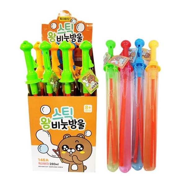 재미존 338FMY99 3000 스틱 왕 비누방울 45cm 280ml 64개입 박스 64개입_이미지
