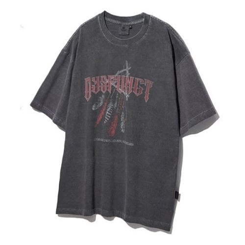 �Ǳ׸�Ʈ DYSFUNCT DREAM CATCHER T-SHIRT CHARCOAL RED 724375