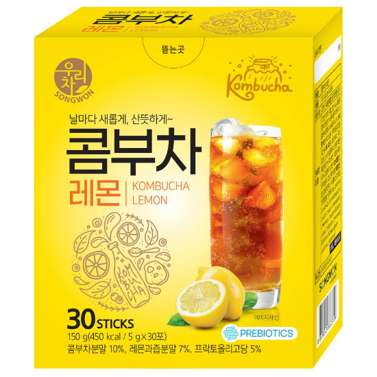 송원식품 우리차 콤부차 레몬 30T이미지입니다. 누르면 해당 게시물로 새창이동합니다.