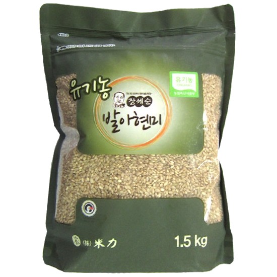 미력 장세순 유기농 발아현미 1.5kg (10개)_이미지