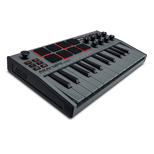 아카이 MPK Mini MK3 USB 마스터키보드 그레이_이미지