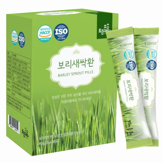 토종마을 보리새싹환 3g 30포 (3개)