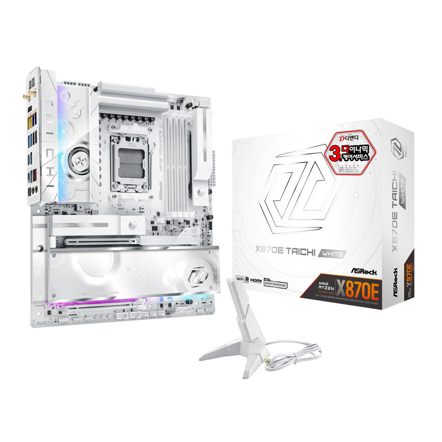 ASRock X870E Taichi WHITE 디앤디컴_이미지