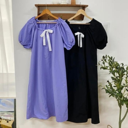 빅사이즈사랑해요 Q850L404 리디오프솔더셔링원피스 RA