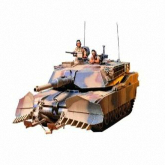 타미야 1/35 MM M1A1 에이브람스 마인 프로우