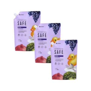  세이프 천연미네랄 오리지널 리필 1L [3개]