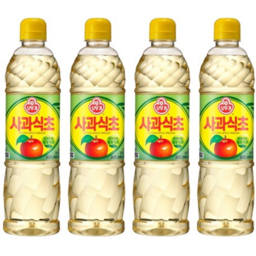 오뚜기 사과식초 900ml (4개)_이미지
