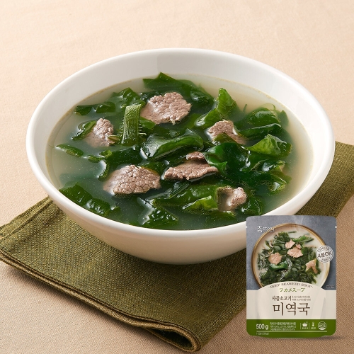 진한식품 참스토리 사골소고기 미역국 500g이미지입니다. 누르면 해당 게시물로 새창이동합니다.
