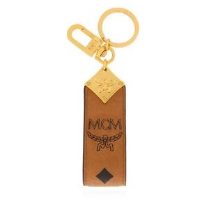MCM 로고 프린트 키링 MXZESTA03CO0 COGNAC T