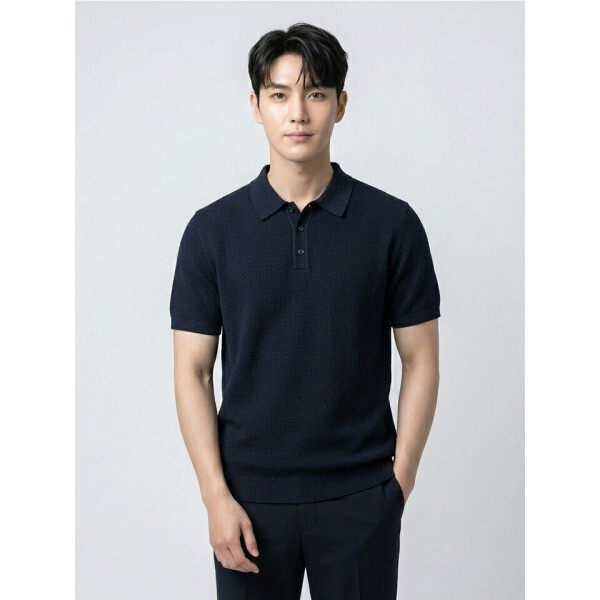 오스틴리드 PARKLAND BY파크랜드 오렌지 카라넥 데일리 니트-A6NQ24110
