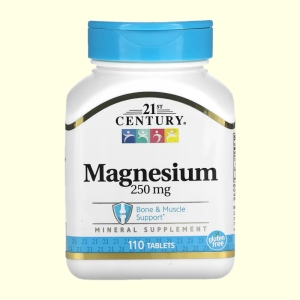<b>21</b>st 센츄리 <b>21</b><b>세기</b> <b>센트리</b> 마그네슘 250 mg 110 정 <b>21</b>st Magnesium