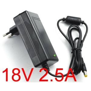 DC 1pcs AC 18V 2.5A IC 해결책 스위치 전력 공급 2500mA 45W LED 접합기 EU 마개 5.5mm x 2..