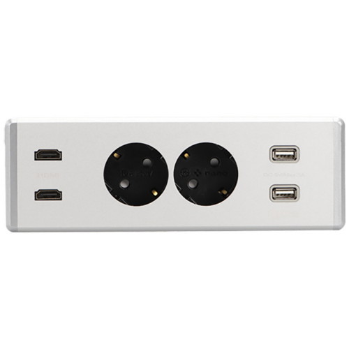 2구 USB HDMI 빌트인 콘센트 BID-2022M