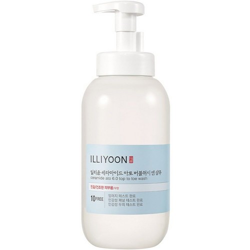 일리윤 세라마이드 아토 버블워시 앤 샴푸 900ml (2개)_이미지
