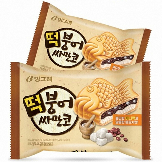 빙그레 떡붕어 싸만코 150ml (20개)_이미지