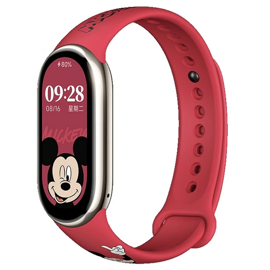 X 디즈니 100주년 기념 콜라보 한정판 스마트 밴드 8 NFC