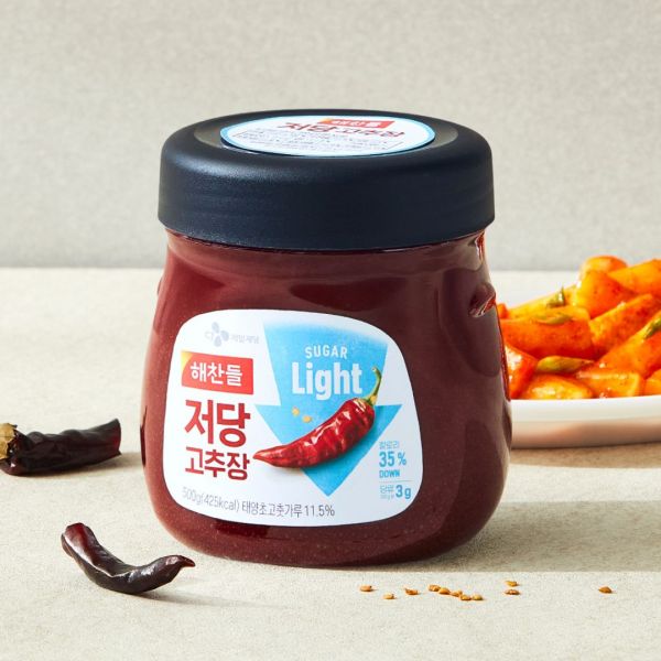 해찬들 저당 고추장 500g (3개)_이미지