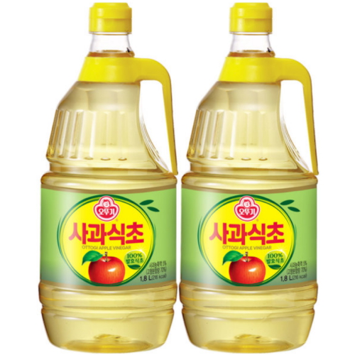 오뚜기 사과식초 1.8L (2개)_이미지