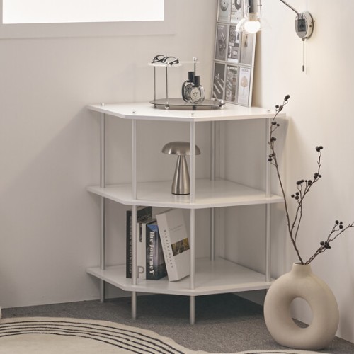 파로마  네오 모르딕 모듈 3단 코너 선반장 600