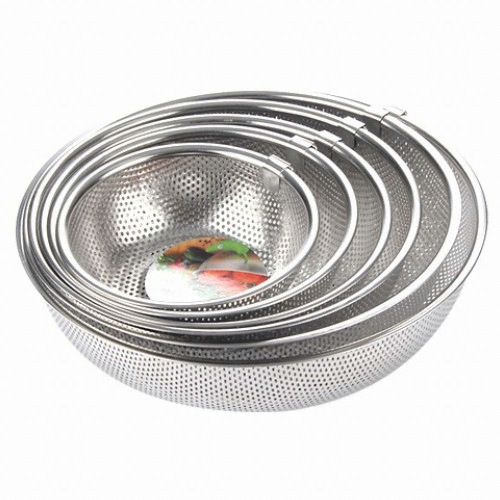 힘멜 링 핸들 타공 바스켓 (25.5cm)_이미지