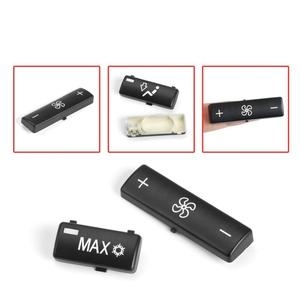 시리즈 14 PCS 자동차 AC 히터 기후 제어 에어컨 캡 스위치 버튼 커버 BMW 5 E39 X5 E53 1996-2002 64.._이미지