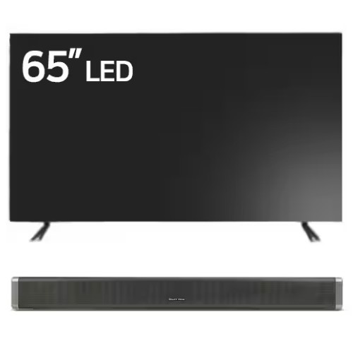 삼성전자 LH65BECHLGFXKR (스탠드+사운드바, JB120L)_이미지