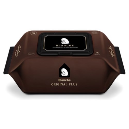 스피어파워 블랑슈 오리지널 플러스 물티슈 캡형 70매 (100팩)