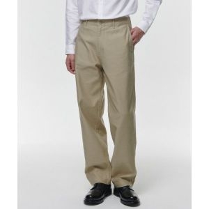 무신사 무신사 스탠다드 MUSINSA STANDARD 백 사틴 오피서 팬츠 베이지 549059