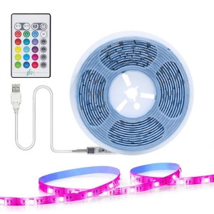 비상 TV 모니터 간접등 무드등 USB 붙이는 LED바 줄조명 5m