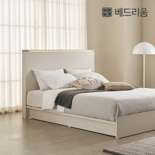 베드리움 호라이즌 LED 호텔형 침대 Q/K (매트별도)_이미지