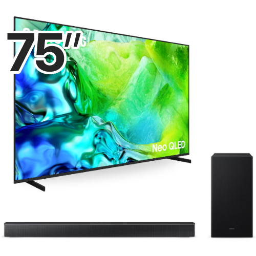 삼성전자 네오QLED KQ75QNH80AFXKR (스탠드+사운드바, HW-B650F)_이미지