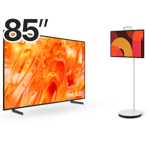 삼성전자 네오QLED KQ85QNH70AFXKR + 더 무빙스타일 KU27LSFM7AXXKR (스탠드, TV+TV)