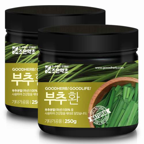 조은약초 부추환 250g (2개)_이미지