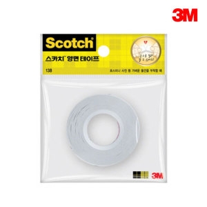 3M 스카치 138 양면 테이프 리필 24mm x 10m (5개)_이미지