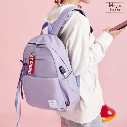 캐주얼백팩 여성 대학생 백팩 학생가방 DF826 6512619A