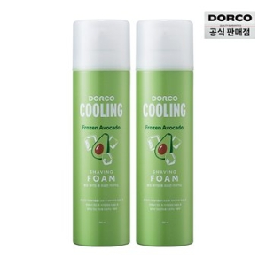 도루코 쿨링 프로즌 아보카도 쉐이빙폼  250ml (2개)_이미지