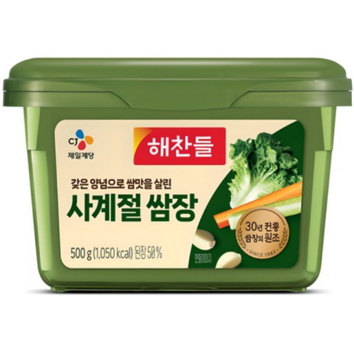 해찬들 사계절 쌈장 500g (1개)