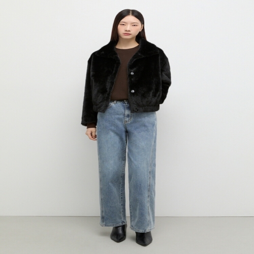 쉬즈미스 빈티지 워시 와이드 데님 팬츠_SSMSLP42090_이미지