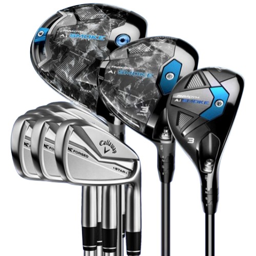캘러웨이 패러다임 Ai 스모크 맥스 / X 포지드 스타 플러스 조합 풀세트 (11개 스틸 정품)