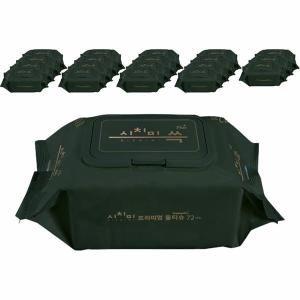 쓱 그린 플러스 프리미엄 물티슈 캡형 72매