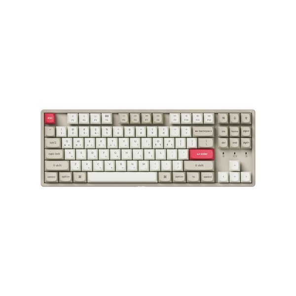 Keychron K8 PRO MAX 유무선 기계식 레트로 (저소음 적축)_이미지