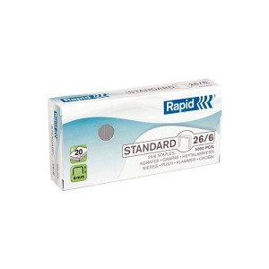래피드 26/6 스탠다드 스테이플러심 33호호환 5000개입